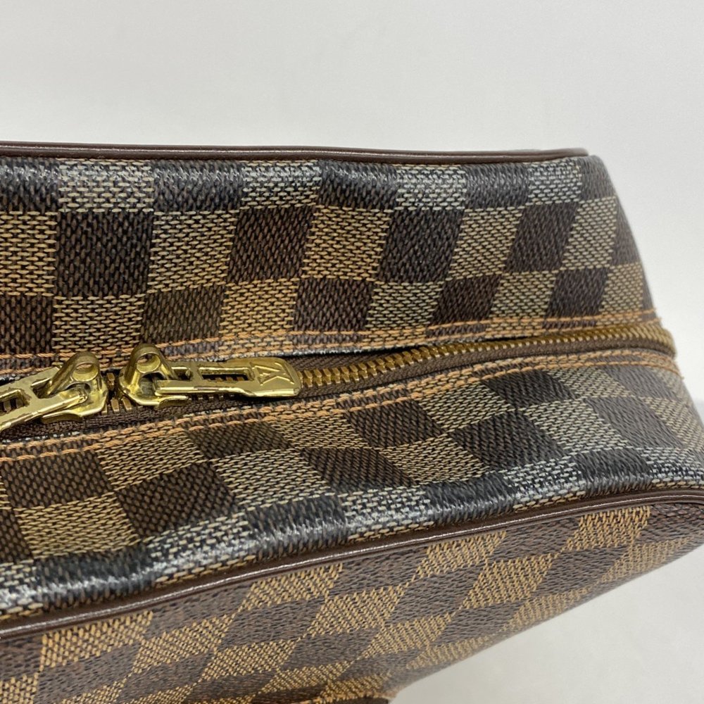Louis Vuitton Shoulder Bag Damier Olaf MM N41441 Ebene Women's - Picture 7 of 11